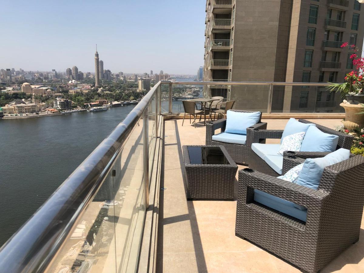 Horizon Nile Tower Hotel Kairo Bagian luar foto